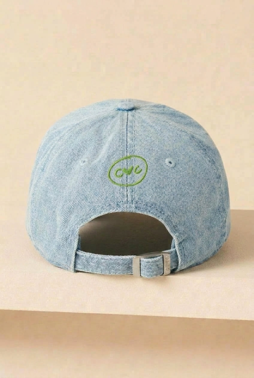 The Call My Landline Hat (Y2K Denim Edition)
