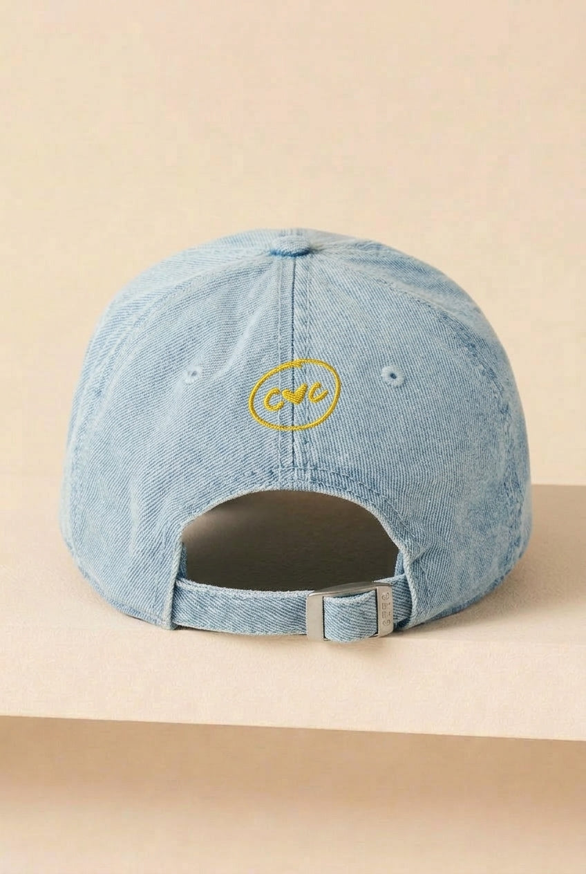 The Let's Go to the Mall Hat (Y2K Denim Edition)