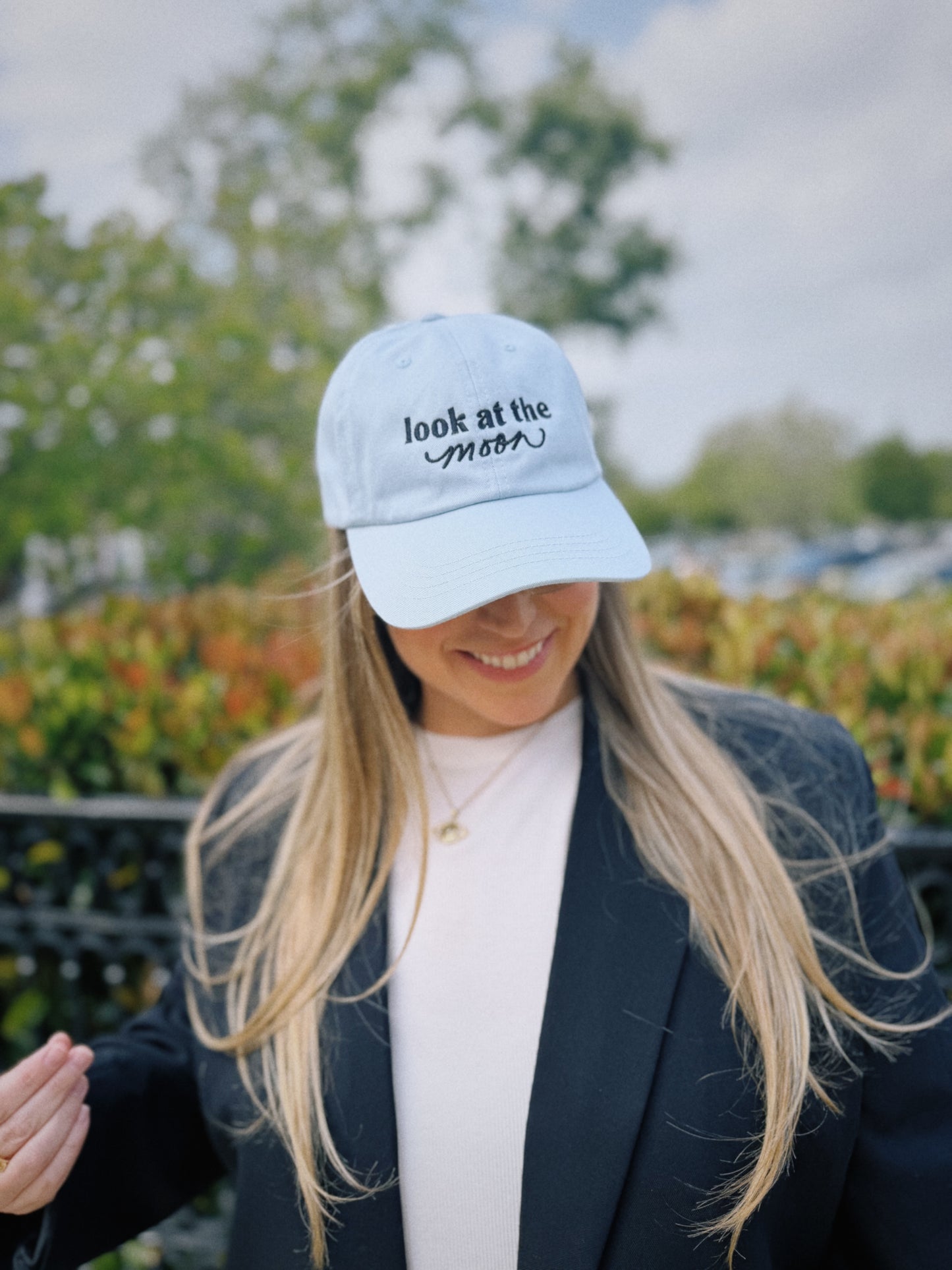The Look at the Moon Hat (Original Sky Blue)